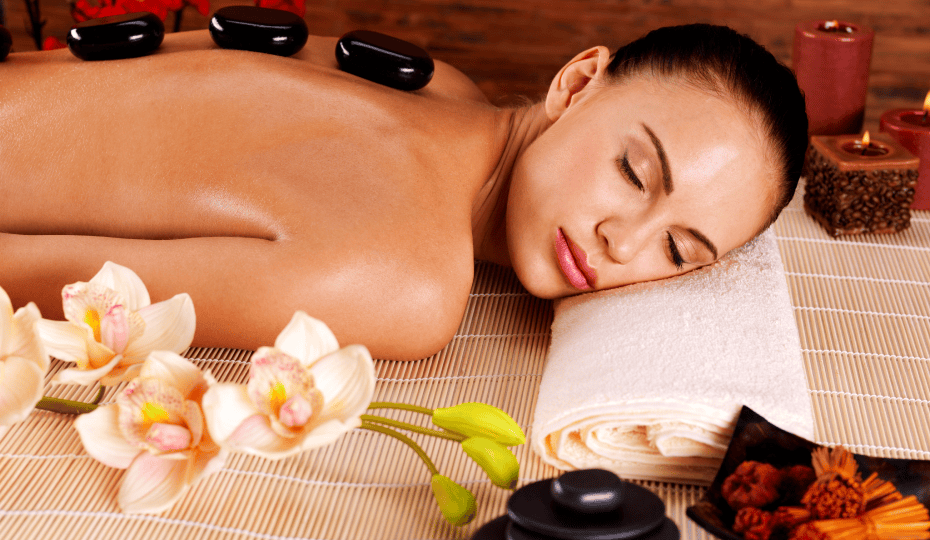 Стоун масаж